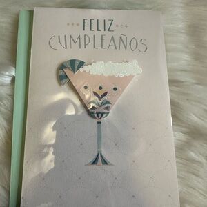 🧡10/$10 Pink and White Birthday card